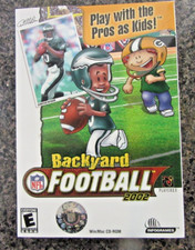 (NEW Sealed Box Vtg) NFL Backyard Football 2002 PC CD Computer Game Windows Mac Computer Games price