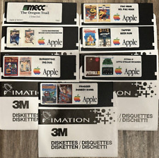 Apple II II+ IIe IIc Computer Games on Floppy Disks: Retro / Vintage Software Computer Games price