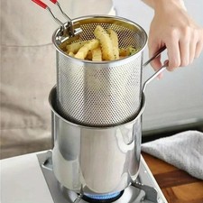 Compact Stainless Steel Fryer for Fries & Wings, with Filter Oil Pot & Tianfu Lu Fryers price