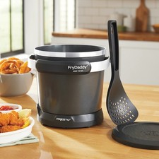 Presto FryDaddy Electric Deep Fryer, Black - Free Shipping Fryers price