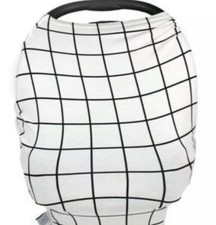 Baby Car Seat Windowpane Print Cover Baby Car Seat Cover price
