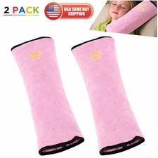 2x Seat Belt Pad Pillow Kids Baby Car Seat Travel Strap Cover Child Cushion Pink Baby Car Seat Cover price