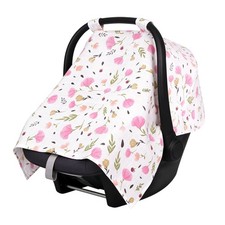 Yymobt Infant Car Seat Cover for Baby, Cotton Carseat Canopy Universal Carsea... Baby Car Seat Cover price