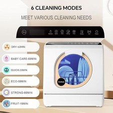 Portable Dishwasher Countertop.Counter Top Dishwasher with drying. Built-in Dishwashers price