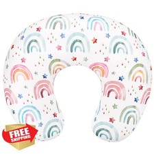 Nursing Pillow Cover, Breastfeeding Pillow Cover for Baby Girls Boys, Soft St... Baby Pillow & Cover price