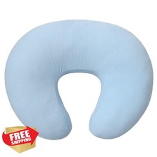 Owlowla Muslin Nursing Pillow Cover,Soft Cotton Nursing Cover Fits Breastfeed... Baby Pillow & Cover price