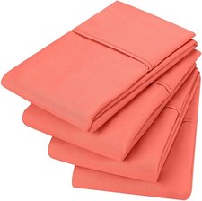 4 Pack Microfiber Pillowcases Ultra Soft Pillowcover  King Queen  Utopia Bedding Baby Pillow & Cover price