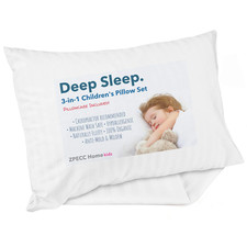 Toddler Pillow with Pillowcase - 13X18 Organic Cotton Hypoallergenic Kids Pillow Baby Pillow & Cover price