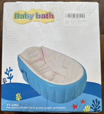 Inflatable Baby Bath Tub Blue And White Model YT-226A w/Air Pump NEW Baby Bath Tub price