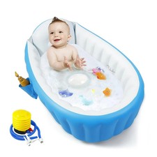 Baby Inflatable Bathtub, Portable Travel Baby Infant Bath Tub Toddler Bathtub... Baby Bath Tub price
