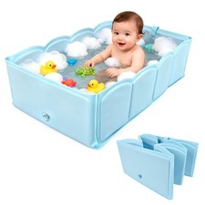 Foldable Baby Bath Tub Collapsible Portable Shower Bathtub for Outdoor Travel Baby Bath Tub price