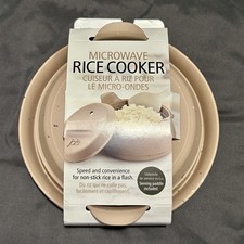 Joie Microwave Rice Cooker 34oz Dishwasher Safe New Steam Cookers price