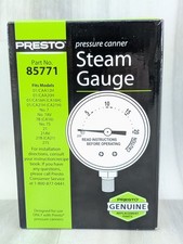Presto 85771 Pressure Cooker Canner Steam Gauge Genuine Fits Multiple Models See Steam Cookers price
