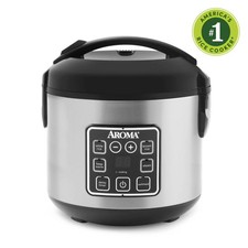 AROMA 8-Cup Digital Rice Cooker & Food Steamer with Bonded Granite Nonstick Steam Cookers price