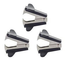 ZZTX 3 Pack Staple Remover Black | Easy removal, No paper tear, Durable & sturdy Staple Remover price