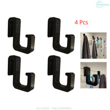 4 Pack ABS Over Glass Door Hooks Towel Bath Ball Hanger for Bathroom Shower Bathroom Hooks price