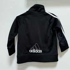 Adidas Black and White Infant 2-piece track suit size 12 months Baby Tracksuit price