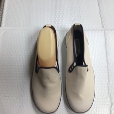 Sebago Docksides White Canvas Casual Slip On Boat Shoes Comfort Women's Size 7.5 Women's Boat Shoes price