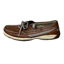 Sperry Top-Sider Intrepid 9774811 Women’s Boat Shoes 6.5M Tan Brown Leather Women's Boat Shoes price