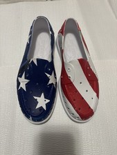 Sperry Top-Sider Patriotic USA Flag Foam Slip-On Water Shoes Women’s Size 10M Women's Boat Shoes price