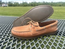 Sperry 9155240 Women's Leather Boat Shoes Brown Size 10M Women's Boat Shoes price