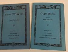 MABEL ELSIE LOCKER GOD'S BOOK & GOD'S WORKER PUPIL'S BOOKS 1933 Worker Lockers price