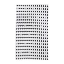 Mainstays Kitchen Towel: Big Heart Kitchen Towel, 100% Cotton - White, Black Kitchen Towel price