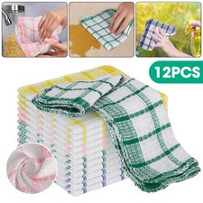 12 Pcs Kitchen Dish Cloths Cotton Super Cleaning Absorbency Towel Washing Rags Kitchen Towel price