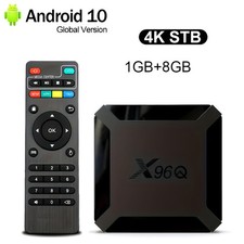 X96Q H313 Quad Core 1+8GB Android 10 4K HDR TV Box 2.4G WiFi HDMI Media Player Media Player price