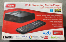 New RCA Wi-Fi Streaming Media Player / 1080p HDMI WiFi w/ Remote DSB772WE Media Player price
