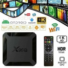 Android 10.0 TV Box X96Q Quad Core HD 4K Media Stream Player Mini PC Dual WiFi Media Player price