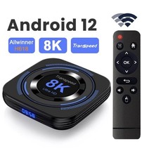 Transpeed Android 12 TV Box 8K 4K Streaming Media Player Dual WiFi BT4.0 Top Box Media Player price