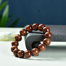 Men's rosewood Buddhist prayer beads bracelet made of yellow rosewood Rosary Ethnic Bracelet price