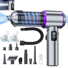 Cordless Handheld Vacuum Cleaner w/ Blower Strong Real Suction for Car and Home. Cordless Vacuums price