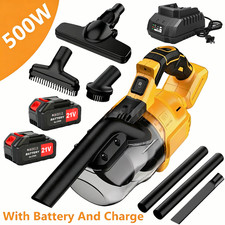 500W Cordless Handheld Vacuum Cleaner Portable Car Auto Home Wireless 2Battery Cordless Vacuums price