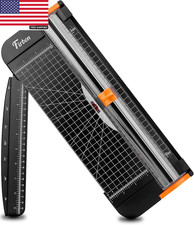 A4 Paper Cutter 12 Inch Titanium Blade Guillotine Trimmer with Automatic Safety Paper Cutter (Guillotine) price