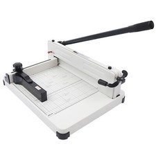 Professional Paper Trimmer Manual Guillotine Paper Cutter Heavy Duty Cut w/Ruler Paper Cutter (Guillotine) price