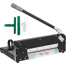 Uimoso 12" Paper Cutter Heavy Duty Guillotine Stack Paper Trimmer Metal Base A4 Paper Cutter (Guillotine) price