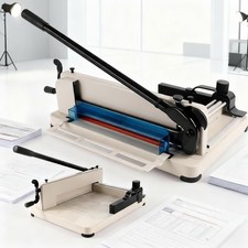 A4 12'' Heavy Duty Guillotine Paper Cutter, 400Sheets Paper Cutters and Trimmer Paper Cutter (Guillotine) price