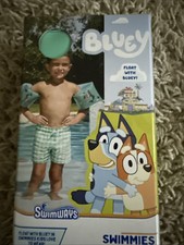Bluey Swimming Training Aid Arm Floaties 2-Pack Swimming Arm Bands for Kids Kids' Arm Bands price