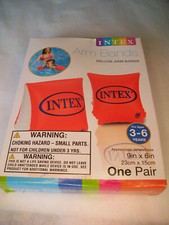 Swimmies Kids Arm Bands Floats Swimmers Swim Trainers Floaties INTEX Deluxe 3-6 Kids' Arm Bands price