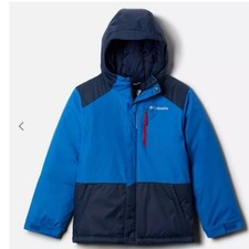 Columbia - youth boys Blue navy Hooded Coat Insulated lightening lift  Jacket XL Boys' Coat price