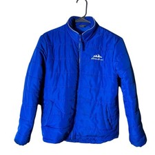 Eddie Bauer Boys Puffer Coat Jacket Size Large Winter Outdoors Blue Boys' Coat price