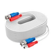 ANNKE 1x 100ft 30m DC Power Video Cable Connect Wire BNC Security Extention Cord Security Camera Cable price