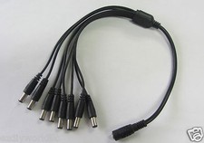 CCTV Security Camera 2.1mm 1 to 8 Port Power Splitter Cable Security Camera Cable price
