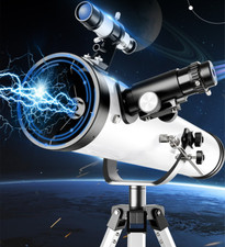 700mm Reflector Astronomical Telescope 525X w/ 3X Barlow len Moon Watching Gift Telescopes price