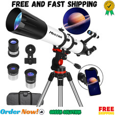Astronomy Telescope for Adults Refractor 90mm Aperture 800mm Focal Length Telescopes price