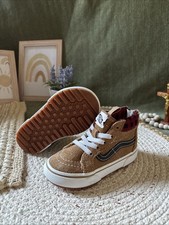 Kids VANS Sk8-Hi MTE-1 ShoeColor: Plaid Brown/Black. Toddler Size 6 Boys Fall Unisex Kids Outdoor Shoes price