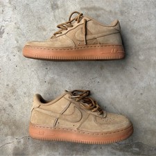 Nike Air Force 1 Winter PRM GS Flax Low Top Athletic Sneakers 4.5Y 943312-200 Unisex Kids Outdoor Shoes price