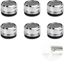 Faucet Aerator 6 PCS Sink Aerator Replacement Parts 2.2 GPM Kitchen Glossy New Faucets price